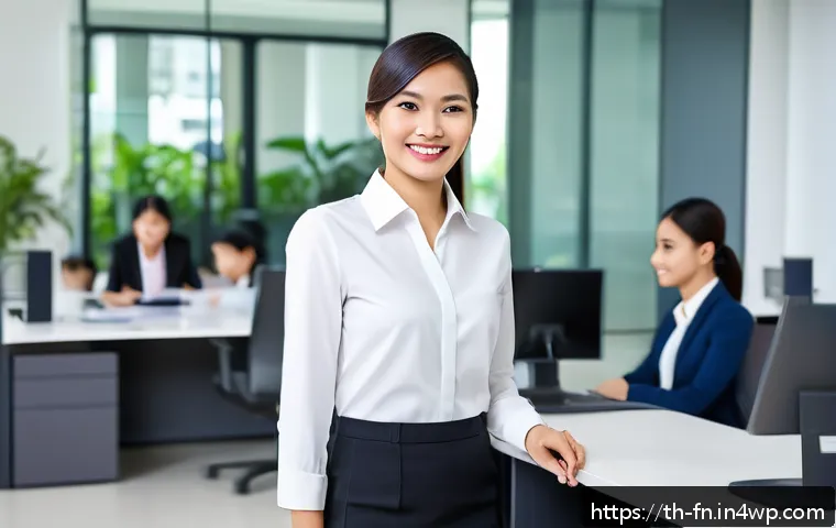 고객경험 디자인의 효과적인 커뮤니케이션 방법 - A professional customer service representative attentively listening to a Thai customer in a modern ...
