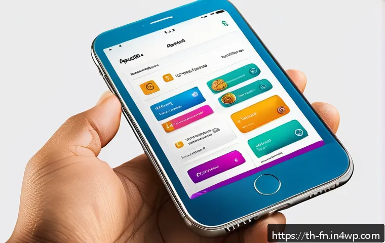 모바일 앱에서의 고객경험 디자인 최적화 - A modern Thai mobile app user interface design showcasing a vibrant color palette inspired by tradit...